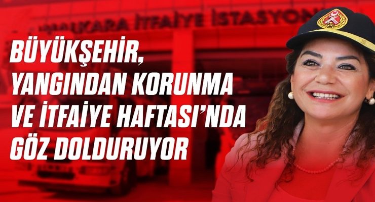 BÜYÜKŞEHİR İTFAİYESİ 2025’TE BUGÜNE KADAR 10 BİNİ AŞKIN OLAYA MÜDAHALE ETTİ