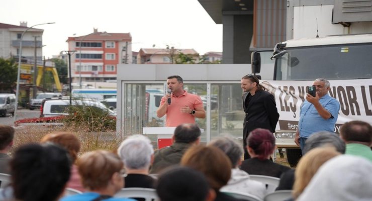 Başkan Sarıkurt, Ergene’deki Çevre Sorunlarına Dikkat Çeken Eyleme Katıldı