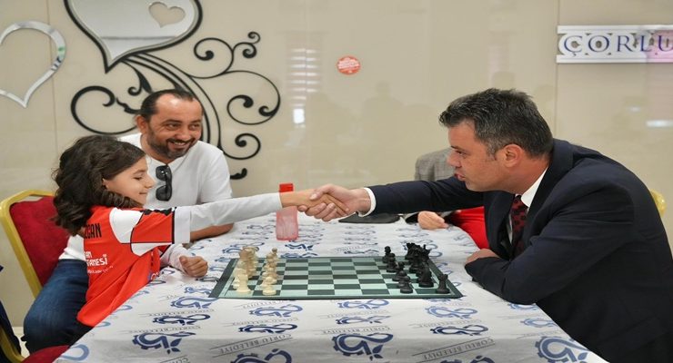 Çorlu Belediyesi Satranç Turnuvası Sona Erdi