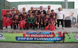 Çorlu’da Zafer Bayramı Coşkusu Futbol Turnuvasıyla Taçlandı