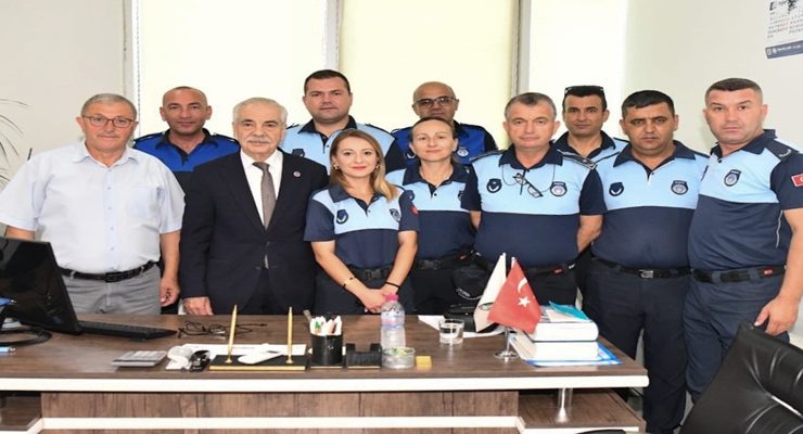 Özcan, Zabıta Haftası Nedeniyle, Zabıta Personelini Ziyaret Etti