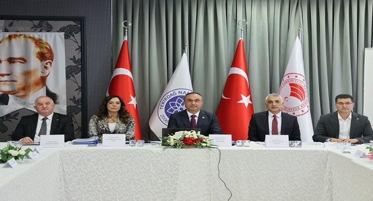 MERİÇ-ERGENE HAVZASI İÇİN TEKİRDAĞ’DA ORTAK AKIL İLE YOL HARİTASI BELİRLENDİ