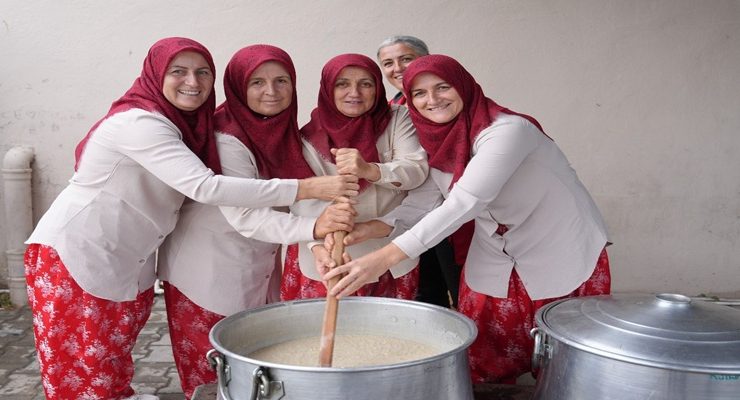 SARAY, KEŞKEK ŞENLİĞİ’NDE BULUŞTU