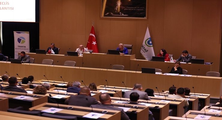 TRAKYA BELEDİYELER BİRLİĞİ EYLÜL AYI OLAĞAN MECLİS TOPLANTISI DÜZENLENDİ