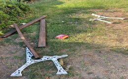 Tahrip Edilen Bankları Belediye Ekipleri Onardı