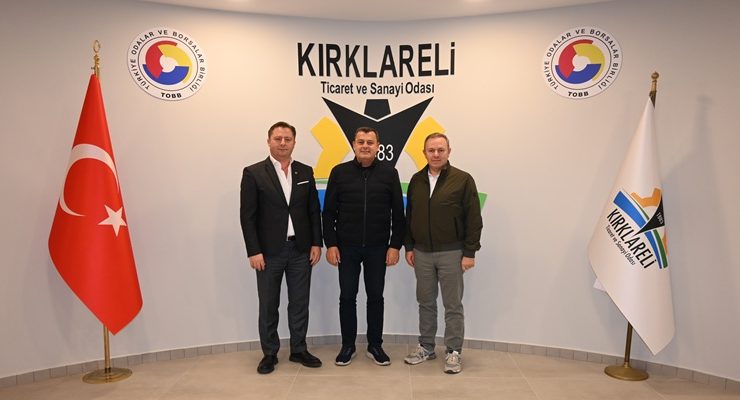 CHP Kırklareli Milletvekilli Vecdi Gündoğdu’dan, Kırklareli Ticaret ve Sanayi Odası’na “Hayırlı olsun” Ziyareti