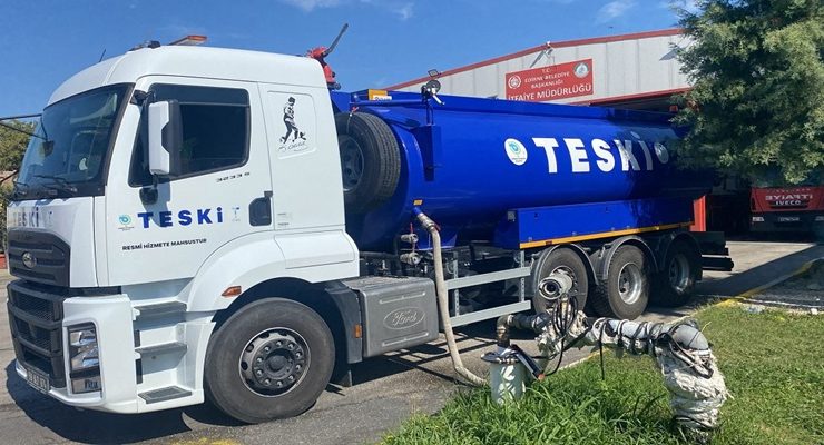 KURAKLIKLA MÜCADELEDE DAYANIŞMA ÖRNEĞİ:  TESKİ’DEN EDİRNE’YE SU DESTEĞİ
