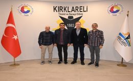 Başkan Soner Ilık, “Hayırlı Olsun” Ziyaretinde Bulunan KLÜ’nin Akademik Personellerini Ağırladı