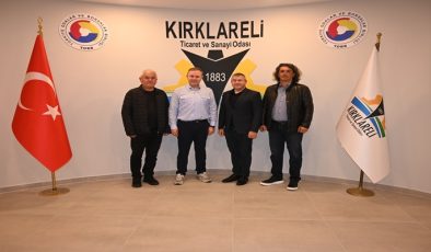 Başkan Soner Ilık, KOSB Müdürü Sebahattin Dönmez’i Ağırladı