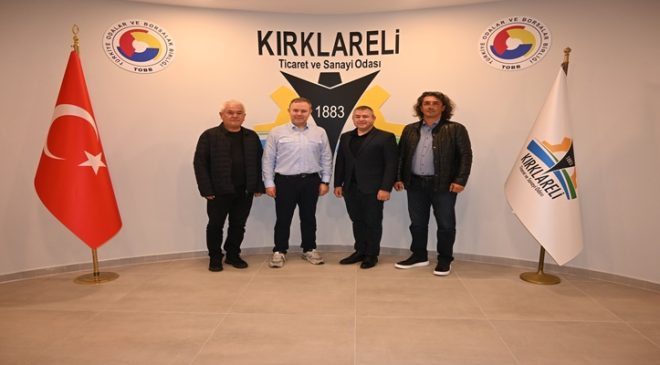 Başkan Soner Ilık, KOSB Müdürü Sebahattin Dönmez’i Ağırladı