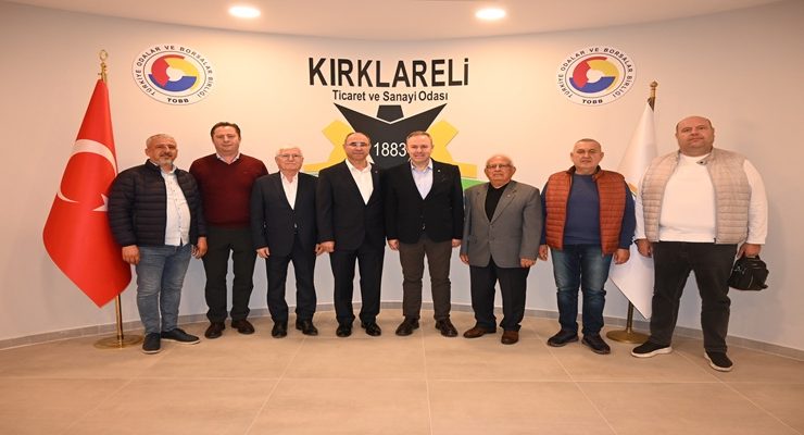 Babaeski Ticaret ve Sanayi Odası, Kırklareli TSO’na “Hayırlı Olsun” Ziyaretinde Bulundu