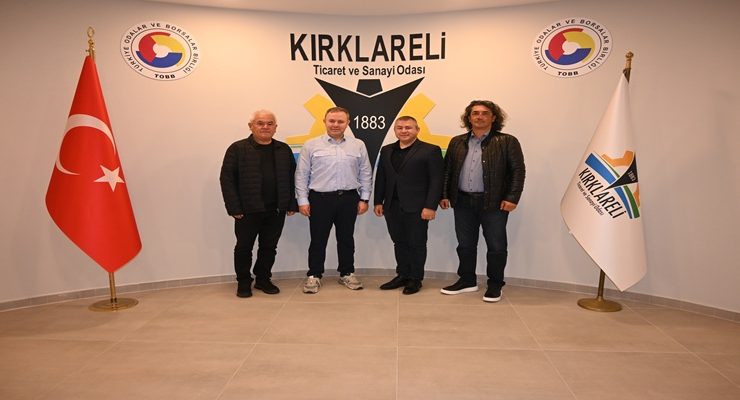 Başkan Soner Ilık, KOSB Müdürü Sebahattin Dönmez’i Ağırladı