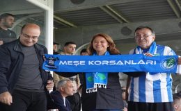 MÜGE BAŞKAN, SEZONUN İLK KARŞILAŞMASINDA TAKIMINI YALNIZ BIRAKMADI!