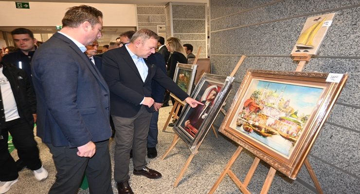 Kırklareli TSO Başkanları Ilık ile Özsan, “Yardım Kermesi” ile “El Sanatları Sergisi”nin Açılışına Katıldı