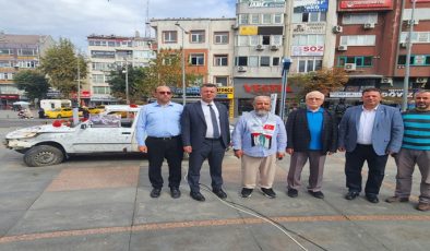 Başkan Sarıkurt’tan Filistin İçin Düzenlenen Etkinliğe Tam Destek