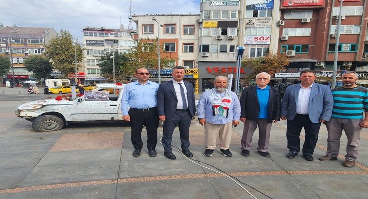 Başkan Sarıkurt’tan Filistin İçin Düzenlenen Etkinliğe Tam Destek
