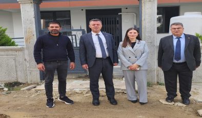 Başkan Sarıkurt, Hatip Mahallesi’ndeki Çalışmaları Yerinde İnceledi