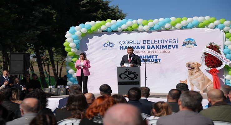 Çorlu Hayvan Bakımevi Açıldı