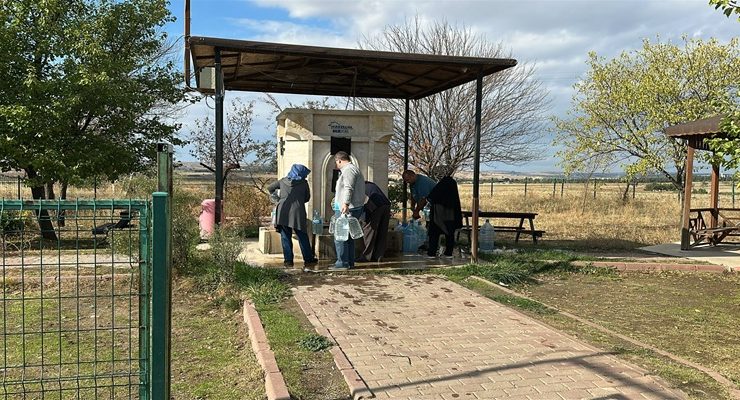 Keşan Belediyesi Su Parkı’ndaki Çeşmeler Yeniden Hizmet Vermeye Başladı