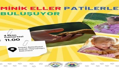 Keşan Belediyesi’nden 4 Ekim’de Can Dostlarımız İçin Anlamlı Buluşma