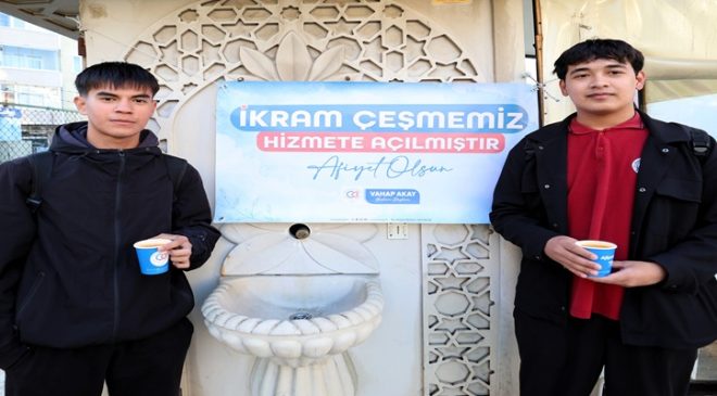 SICAK ÇORBA İKRAMLARI BAŞLADI