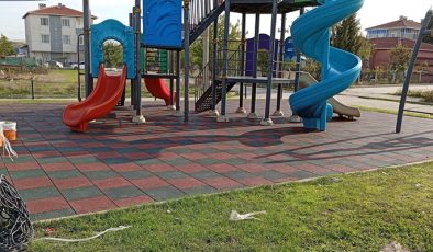 Ergene Belediyesi Parkların Bakımını Sürdürüyor
