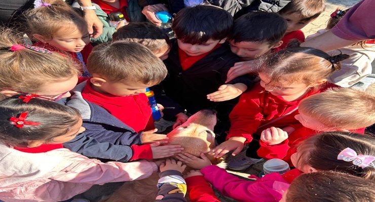 Miniklerden Anlamlı Ziyaret