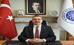 REKTÖR ŞAHİN: “CUMHURİYET,  BİLİM, AKIL VE VATAN SEVGİSİ EKSENİNDE GELECEĞE UZANAN EN GÜÇLÜ TEMİNATIMIZ”