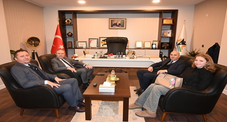 Kırklareli TSO Başkanları Ilık ile Özsan, Kırklareli İl Tarım ve Orman Müdürü Gökhan Karaca’yı Misafir Etti