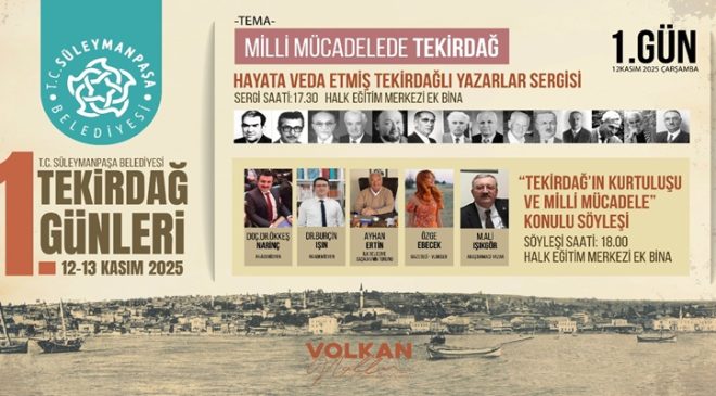 Süleymanpaşa Belediyesinden Kurtuluşa Özel Etkinlik