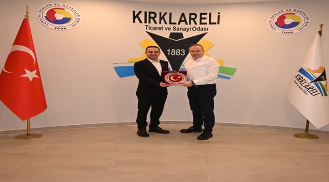 Başkan Soner Ilık, İğneada Belediye Başkanı Altuğ Erdem’i Misafir Etti