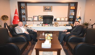 Başkan Soner Ilık, DSİ Kırklareli 112. Şube Müdürü Mehmet Cemil Sarı’yı Ağırladı