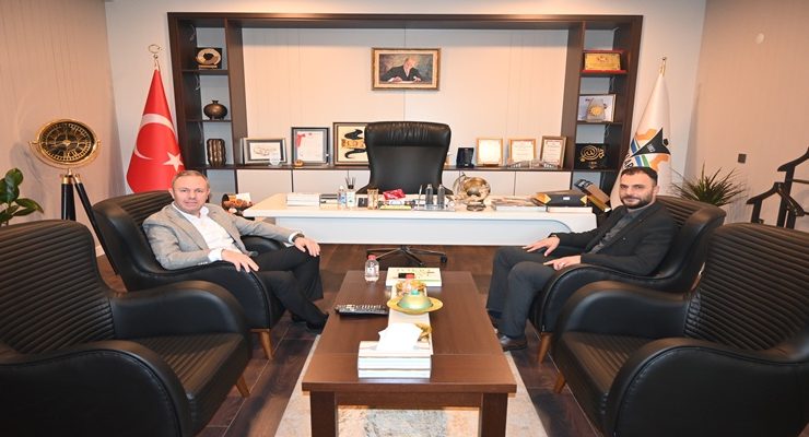 Başkan Soner Ilık, DSİ Kırklareli 112. Şube Müdürü Mehmet Cemil Sarı’yı Ağırladı