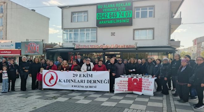 29 Ekim Kadınları’ndan Ergene’de Anlamlı Etkinlik