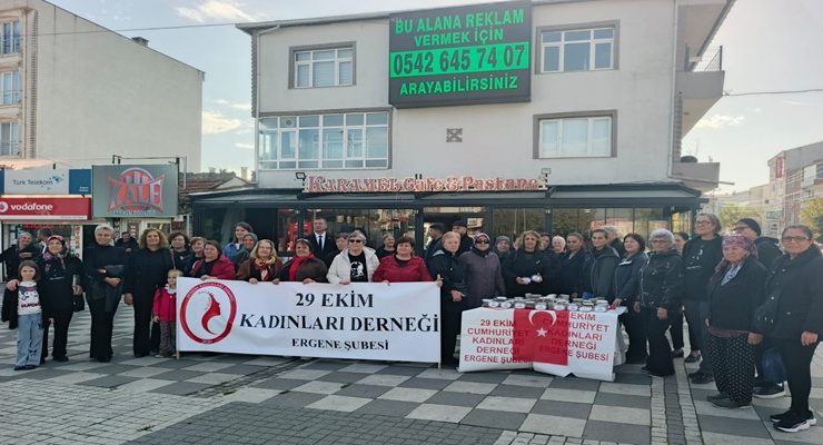 29 Ekim Kadınları’ndan Ergene’de Anlamlı Etkinlik