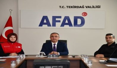 Tekirdağ İl Afet Beslenme Planı Toplantısı Düzenlendi