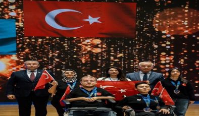 OKAN CİHAN DAN ALTIN MADALYA