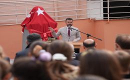 Atatürk İlkokulu Atatürk Büstüne Kavuştu