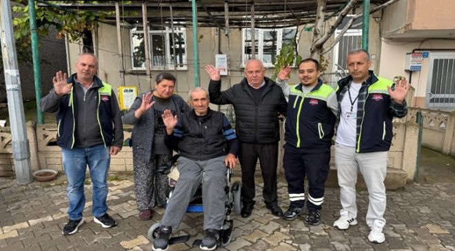 BÜYÜKŞEHİR’DEN ENGELSİZ YAŞAMA “AKÜLÜ TEKERLEKLİ SANDALYE DESTEĞİ”
