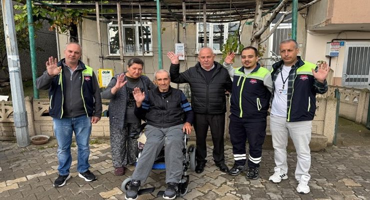 BÜYÜKŞEHİR’DEN ENGELSİZ YAŞAMA “AKÜLÜ TEKERLEKLİ SANDALYE DESTEĞİ”