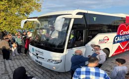 BÜYÜKŞEHİR’DEN UMRE YOLCULARINA ULAŞIM DESTEĞİ