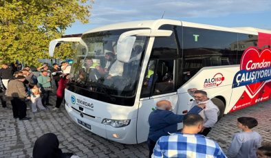 BÜYÜKŞEHİR’DEN UMRE YOLCULARINA ULAŞIM DESTEĞİ