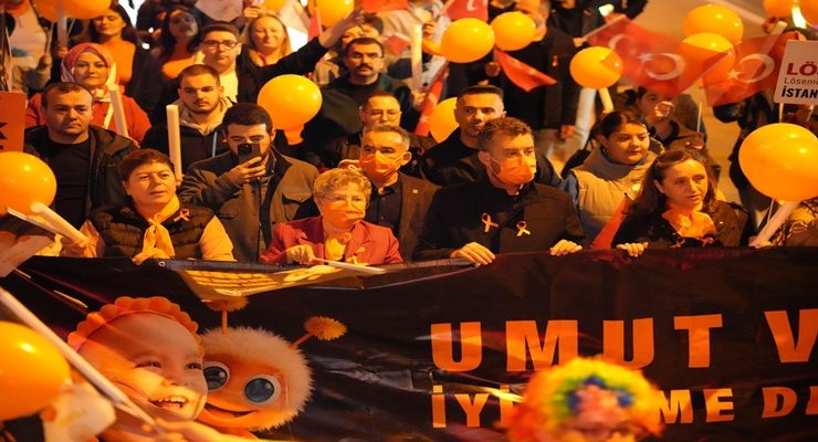 Başkan Sarıkurt, Lösemi Farkındalık Yürüyüşüne Katıldı