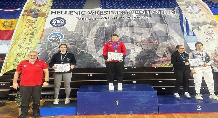 ÇBSK Güreşçisinden Bir Şampiyonluk Daha