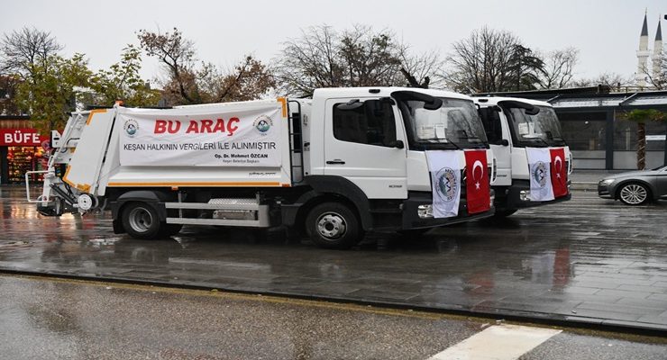 Keşan Belediyesi Araç Filosunu Güçlendiriyor