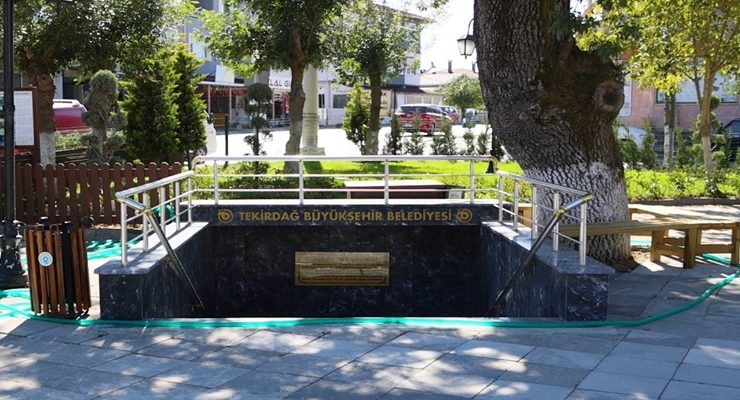 TARİHİ ÇEŞMEYE BÜYÜKŞEHİR DOKUNUŞU