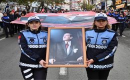 TEKİRDAĞ ATA’SINI SAYGI YÜRÜYÜŞÜYLE YÂD ETTİ