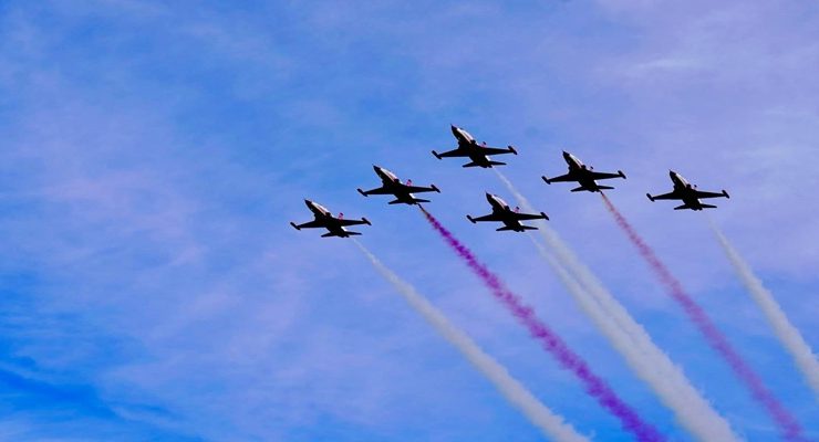 Türk Yıldızları Çorlu Semalarında