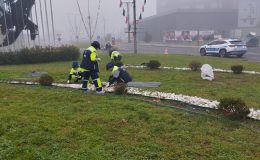 Büyükşehir Park ve Bahçeler Tam Kadro Sahada