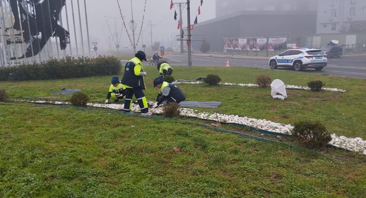 Büyükşehir Park ve Bahçeler Tam Kadro Sahada